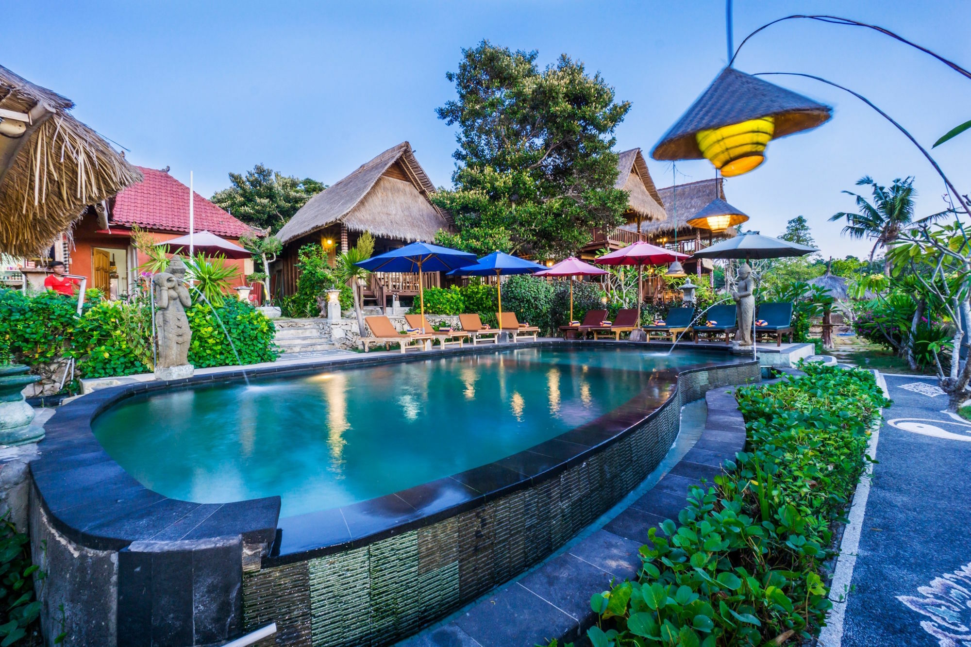 The Dafish Ceningan Hotel Ceningan Island Exterior photo