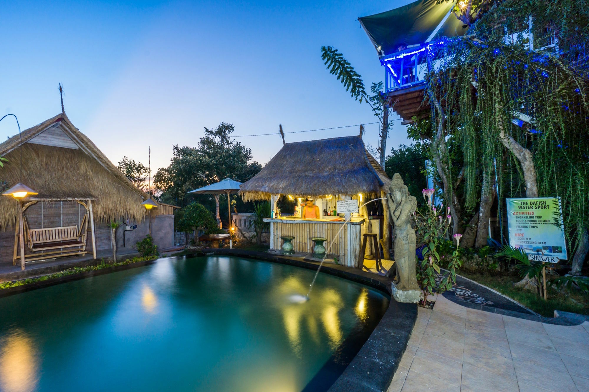 The Dafish Ceningan Hotel Ceningan Island Exterior photo